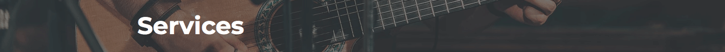 services banner